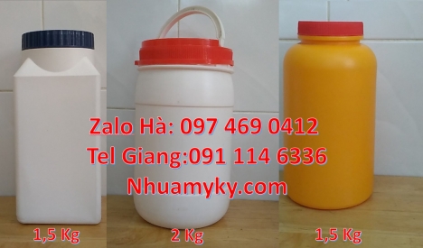 hũ 250 gram đựng hạt điều, hũ 100 g đựng thuốc trừ sâu, Nơi bán hũ nhựa 50gr 100gr 200gr 250gr Hũ nh