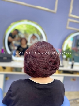 Uốn Tóc,Cắt Tỉa Tóc Ngang Vuông Đẹp Giá Rẻ Hoài Đức - Nam Đỗ Hair Salon