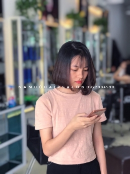 Top Salon Cắt Uốn Cụp Tóc Ngang Vai Uy Tín Giá Rẻ Hoài Đức - Nam Đỗ Hair Salon