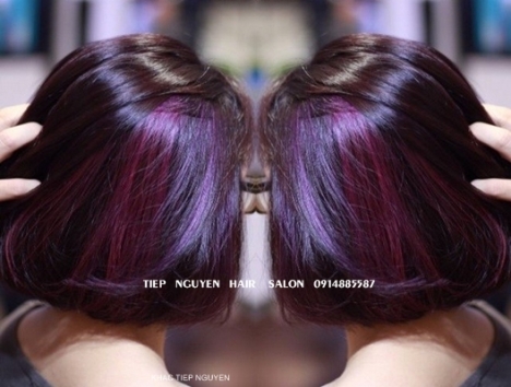 Top 38 kiểu nhuộm hidden ẩn gáy mới lạ cực sang cho nàng - Học nghề tóc Tiệp Nguyễn