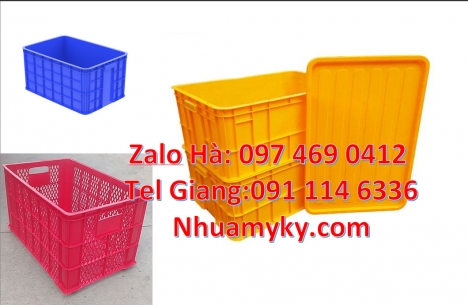 rổ nhựa, Thùng nhựa đặc B3, thùng nhựa đựng thủy sản, Sóng nhựa 26 bánh xe, hộp nhựa Giỏ nhựa, rổ nh
