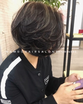 Uốn Tóc,Cắt Tỉa Tóc Ngắn Mái Mưa Đẹp Giá Rẻ Hoài Đức - Nam Đỗ Hair Salon