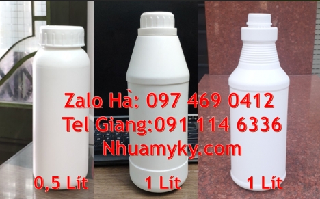 chai nhựa đựng thuốc thủy sản, chai nhựa đựng nông dược chai nhựa pet 50 ml Chai 30 ml, chai nhựa