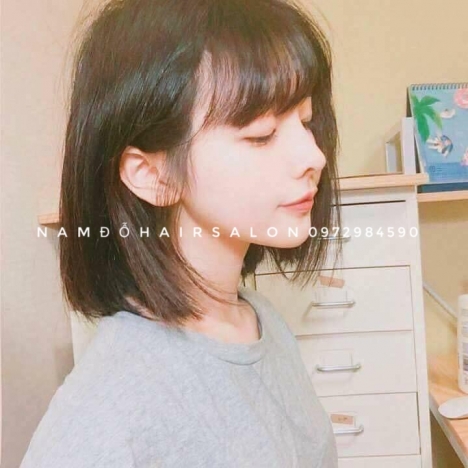 Top Salon Uốn Cụp Phồng Tóc Ngang Vuông Đẹp Giá Rẻ Hoài Đức- Nam Đỗ Hair Salon