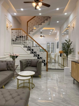 ĐỊNH CƯ GẤP BÁN - KHU VIP SÂN BAY - LAM SƠN P.2 TB - 4 TẦNG - 4PN - Ô TÔ 7 CHỖ NGỦ TRONG