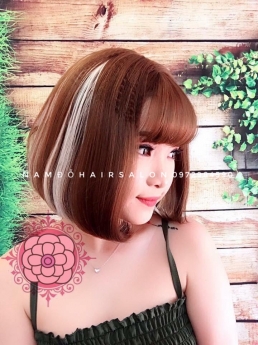 Uốn Tóc,Cắt Tỉa Tóc Ngắn Mái Bay Đẹp Giá Rẻ Hoài Đức - Nam Đỗ Hair Salon