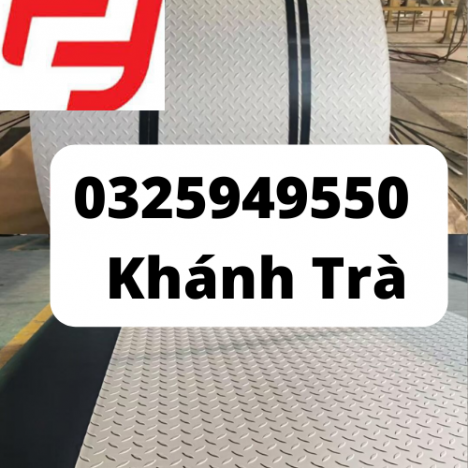 tấm/ cuộn gân đúc inox sus304