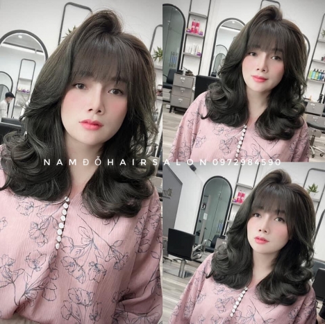 Uốn Tóc Lỡ, Địa Làm Tóc Uy Tín Giá Rẻ Hoài Đức Nam Đỗ Hair Salon