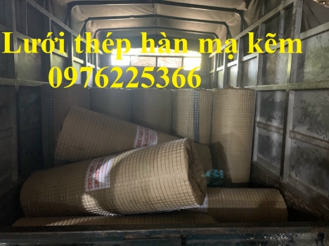 Lưới hàn mạ kẽm ô 10x10,12x12,15x15,20x20