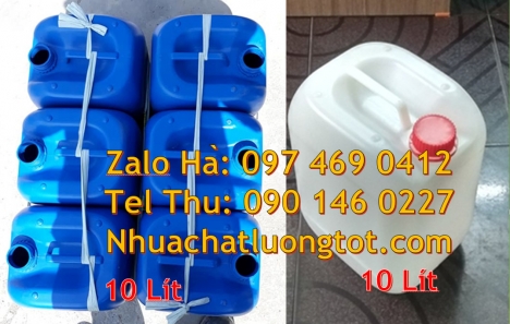 can 10l đựng chế phẩm sinh học, can hdpe giá rẻ tại hcm, can 2l quay, phân phối sỉ can nhựa, Can 2 l