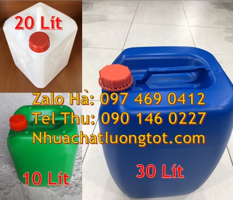 can 10l đựng chế phẩm sinh học, can hdpe giá rẻ tại hcm, can 2l quay, phân phối sỉ can nhựa, Can 2 l