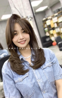 Uốn Cụp Phồng Tóc Long Bob,Địa Chỉ Làm Tóc Uy Tín Giá Rẻ Hoài Đức - Nam Đỗ Hair Salon