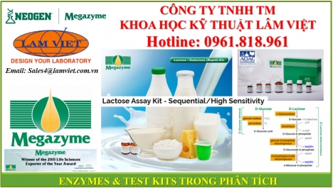 Đại lý cung cấp Bộ Kit Test Megazyme- Ireland tại Việt Nam