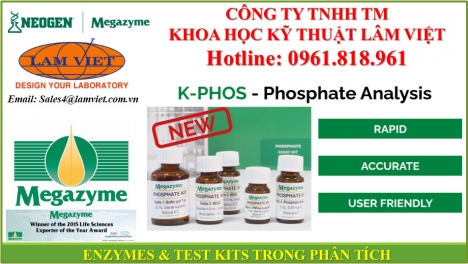 Bộ kit test MEGAZYME - ENZYME (Sản xuất tại Ireland)