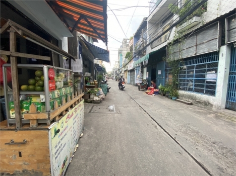 Quận 11 Căn góc Hẻm xe tải thông kinh doanh đỉnh Nở hậu 141m2(3,9x29m nở hậu 7,9m) Nhà C4 tiện xây