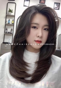 Uốn Cụp Phồng Tóc Lỡ Layer, Địa Chỉ Làm Tóc Uy Tín Giá Rẻ Hoài Đức - Nam Đỗ Hair Salon