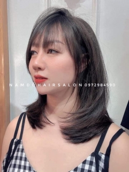 Uốn Cụp Phồng Tóc Lỡ,Địa Chỉ Làm Tóc Uy Tín Giá Rẻ Hoài Đức - Nam Đỗ Hair Salon