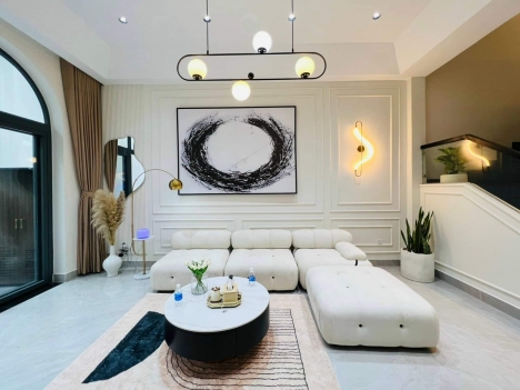 BÁN NHÀ KHU BÀN CỜ  -GÒ VẤP-VIEW CÔNG VIÊN TRƯỚC SAU - 77M2 - HẺM 6M - 7 CHỔ VÀO NHÀ - SỔ VUÔNG