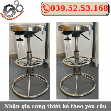 GHẾ THÍ NGHIỆM TRỤC QUAY INOX UY TÍN 