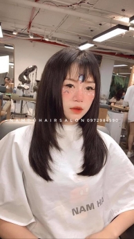 Uốn Cụp Tóc Lỡ Layer, Địa Chỉ Làm Tóc Uy Tín Giá Rẻ Hoài Đức - Nam Đỗ Hair Salon