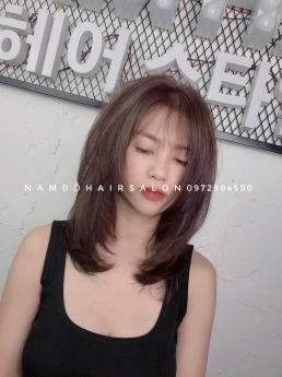 Uốn Cụp Tóc Lỡ Layer, Địa Chỉ Làm Tóc Đẹp Giá Rẻ Hoài Đức - Nam Đỗ Hair Salon
