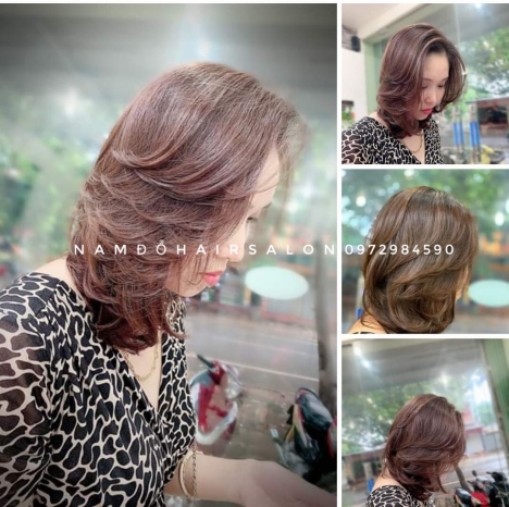 Uốn Tóc Lỡ, Địa Làm Tóc Uy Tín Giá Rẻ Hoài Đức Nam Đỗ Hair Salon