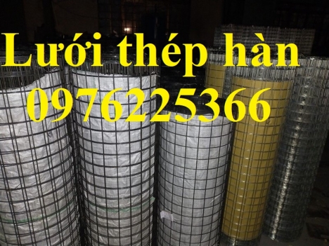Cung cấp lưới hàn mạ kẽm dây 1ly ,1,5ly