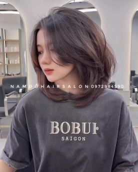 Uốn Cụp Tóc Lỡ Layer, Địa Chỉ Làm Tóc Uy Tín Giá Rẻ Hoài Đức - Nam Đỗ Hair Salon