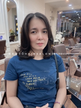 Uốn Cụp Phồng Tóc Lỡ,Địa Chỉ Làm Tóc Uy Tín Giá Rẻ Hoài Đức - Nam Đỗ Hair Salon