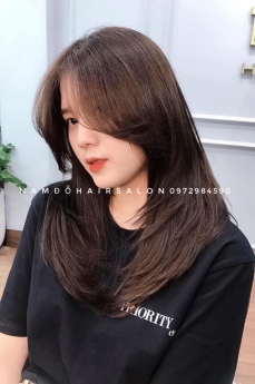 Uốn Cụp Phồng Tóc Lỡ Layer, Địa Chỉ Làm Tóc Uy Tín Giá Rẻ Hoài Đức - Nam Đỗ Hair Salon