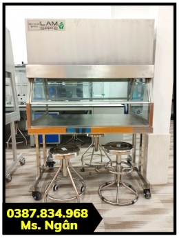 Tủ Cấy Vi Sinh 2 Người Ngồi Đối Diện Không Cửa
