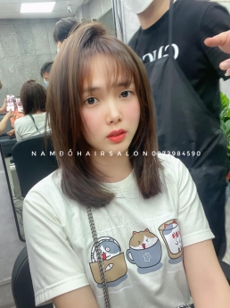 Uốn Cụp Phồng Tóc Long Bob,Địa Chỉ Làm Tóc Uy Tín Giá Rẻ Hoài Đức - Nam Đỗ Hair Salon
