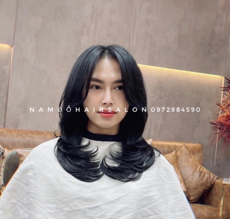 Uốn Cụp Tóc Lỡ Layer, Địa Chỉ Làm Tóc Đẹp Giá Rẻ Hoài Đức - Nam Đỗ Hair Salon