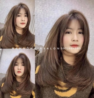 Uốn Cụp Tóc Long Bob, Địa Chỉ Làm Đẹp Giá Rẻ Hoài Đức- Nam Đỗ Hair Salon