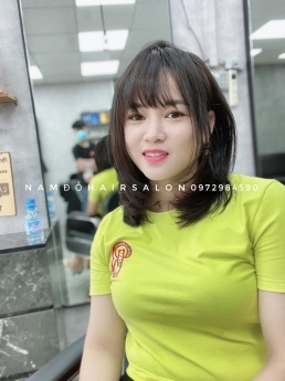 Uốn Cụp Tóc Lỡ Mái Bay, Địa Chỉ Làm Tóc Đẹp Giá Rẻ Hoài Đức - Nam Đỗ Hair Salon