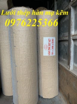 Cung cấp lưới hàn mạ kẽm dây 1ly ,1,5ly
