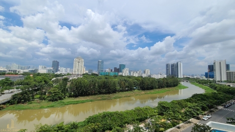Căn hộ Midtown 3 phòng ngủ view sông – The Grande M5 - canhoexpress.com