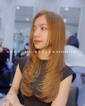 Uốn Cụp Tóc Dài Mái Bay, Địa Chỉ Làm Đẹp Giá Rẻ Hoài Đức - Nam Đỗ Hair Salon