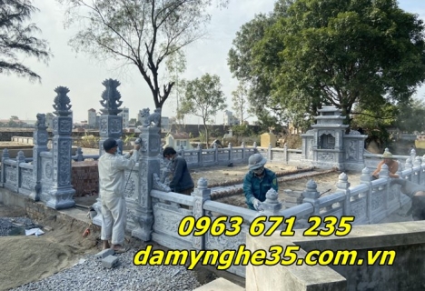30 Mẫu lăng mộ bằng đá đẹp bán tại Bên Tre