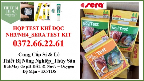 Test Kiểm Tra Hàm Lượng Amoniac NH3/NH4+ Trong Nước