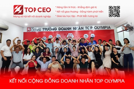 Khoá học CEO, CFO ưu đãi 40% tại Top Olympia