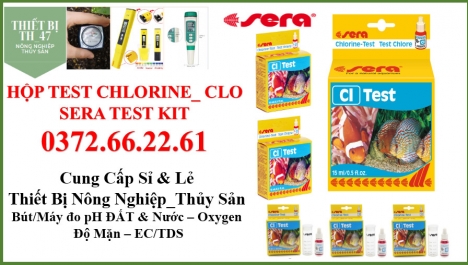 Hộp test Clo Sera Đức