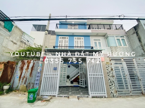 Nhà Đường Thông 4 TỶ 2 Tầng Lầu Ngay Sát Chợ Minh Phát. Đường Oto 6M. Ngang 4M8