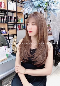 Uốn Cụp Tóc Layer Dài, Địa Chỉ Làm Tóc Uy Tín Giá Rẻ Hoài Đức - Nam Đỗ Hair Salon