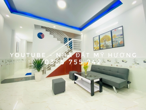 Nhà Đường Thông 4 TỶ 2 Tầng Lầu Ngay Sát Chợ Minh Phát. Đường Oto 6M. Ngang 4M8