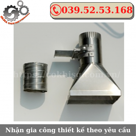 BỘ CHỤP HÚT INOX DÙNG CHO AAS CAO CẤP