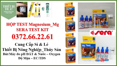 Hộp test kiểm tra nhanh Magie Mg sera đức