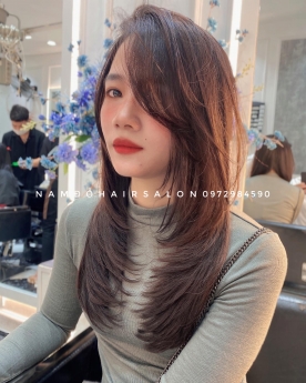 Uốn Cụp Tóc Dài Mái Bay, Địa Chỉ Làm Đẹp Giá Rẻ Hoài Đức - Nam Đỗ Hair Salon