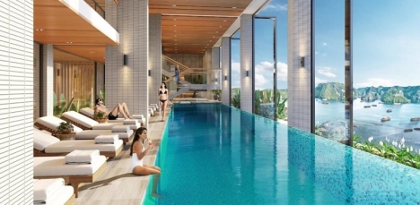 Căn hộ hộ cao cấp 5* DRAGON CASTLE nằm sát TTTM AEON MALL  Hạ Long