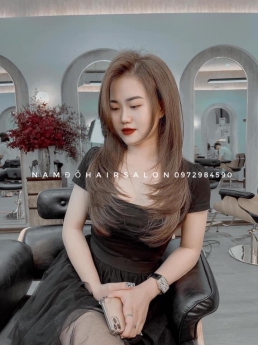 Uốn Cụp Phồng Tóc Layer Dài, Địa Chỉ Làm Đẹp Giá Rẻ Hoài Đức - Nam Đỗ Hair Salon